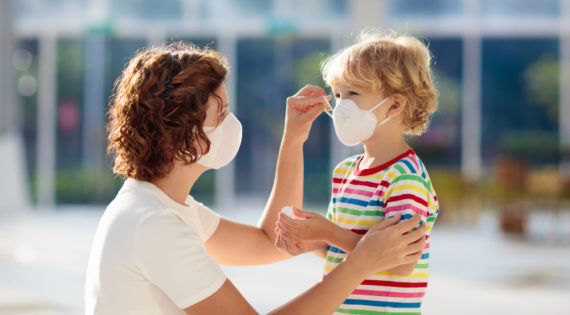 Mondmasker met uitademventiel